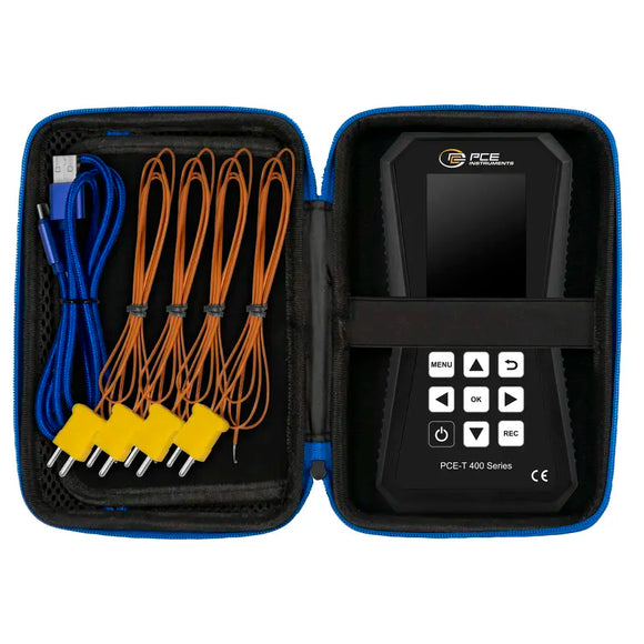 4-Channel Thermocouple Data Logger PCE-T 420