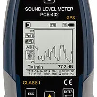 Class 1 Outdoor Decibel Sound Level Meter GPS Kit PCE-432-EKIT