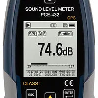 Class 1 Outdoor Decibel Sound Level Meter GPS Kit PCE-432-EKIT