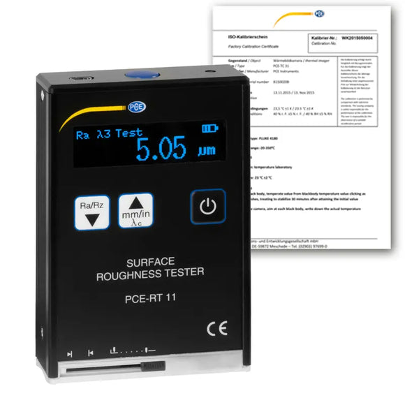 Portable Surface Roughness Tester PCE-RT 11