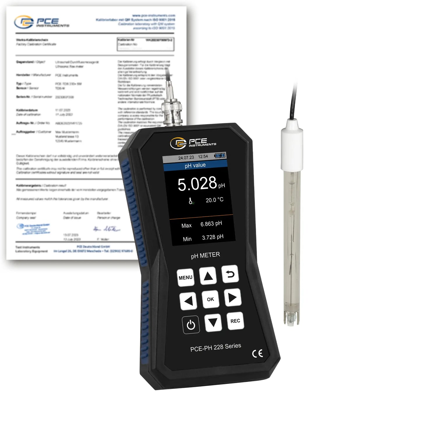 Laboratory pH Meter PCE-PH 228