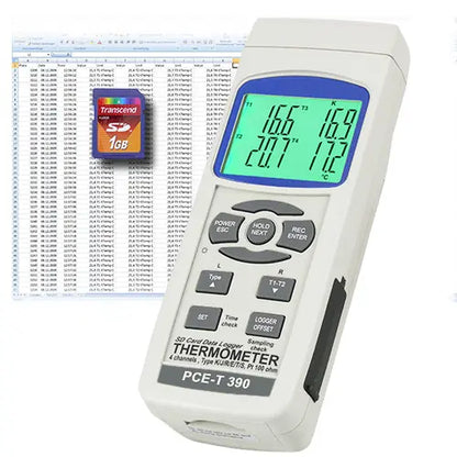 Thermocouple Data Logger PCE-T390-ICA