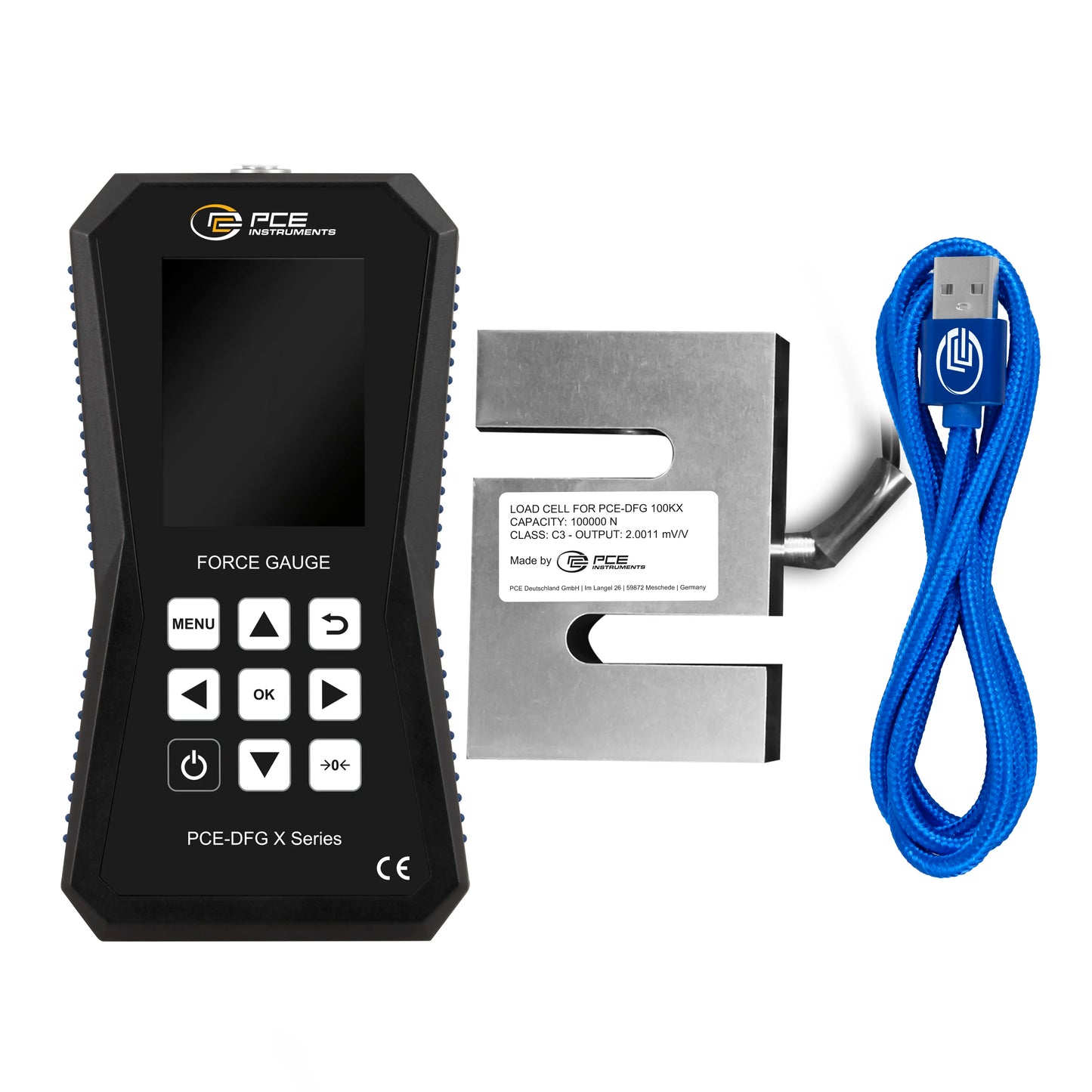 Digital Force Gauge 100 kN Capacity – PCE-DFG 100K X
