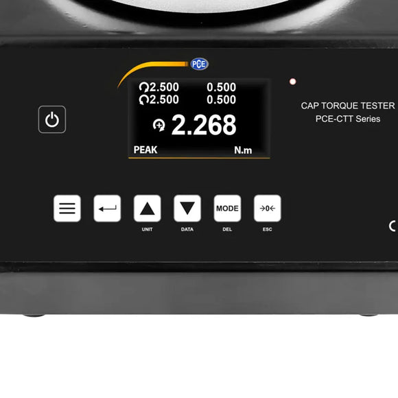 Bottle Cap Torque Tester PCE-CTT