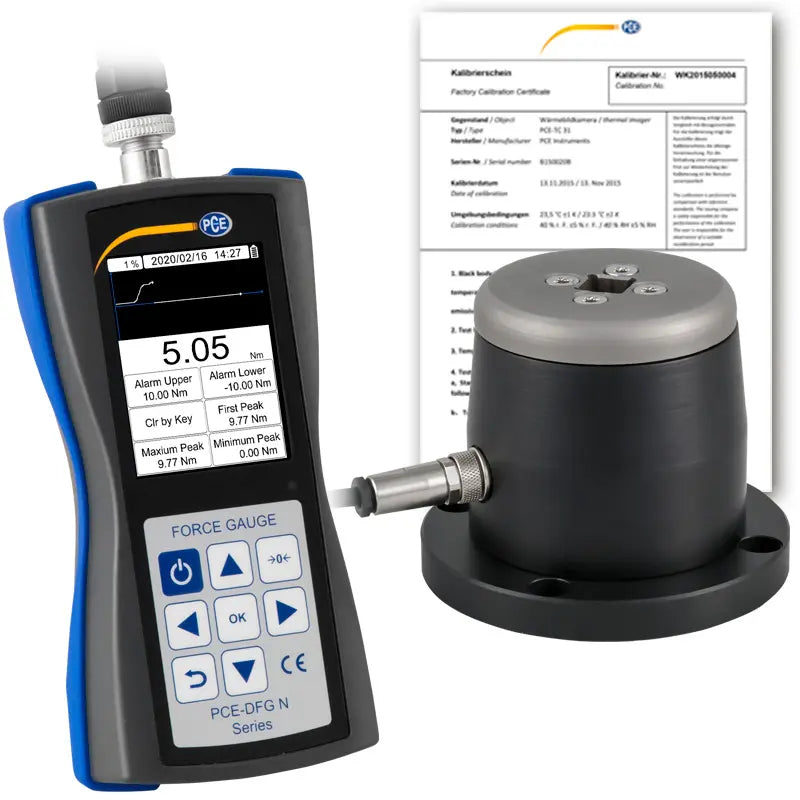 Digital Torque Meter PCE-DFG