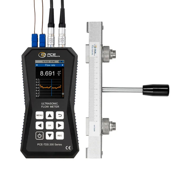 Ultrasonic Flow Meter PCE-TDS 200 Rail