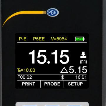 Ultrasonic Thickness Gauge PCE-TG 300-NO5 - 0