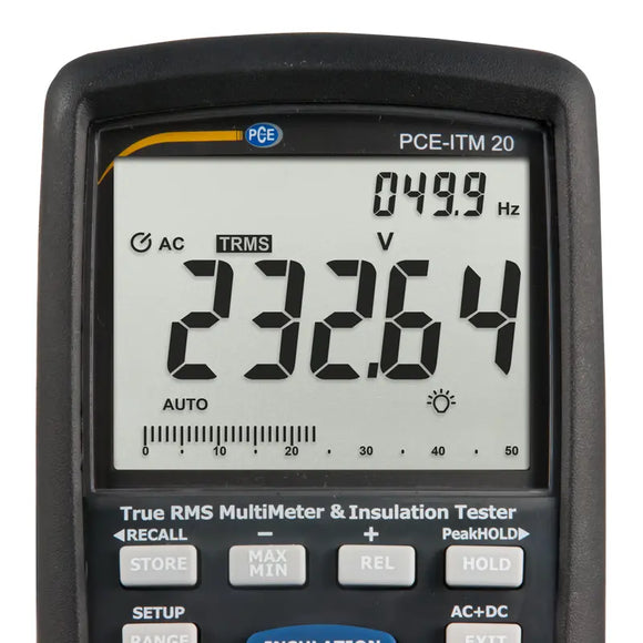 Digital Voltage & Current Tester PCE-ITM 20