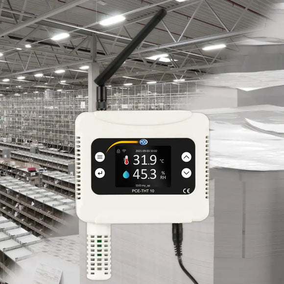 WiFi Temperature & Humidity Data Logger PCE-THT 10