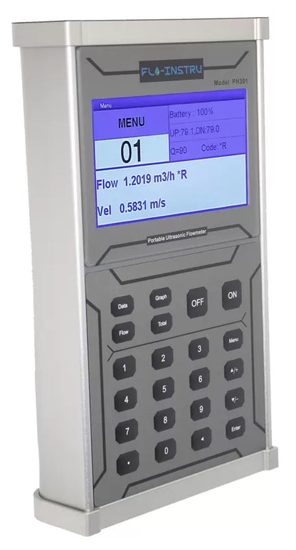 Portable Ultrasonic Flow Meter PH301